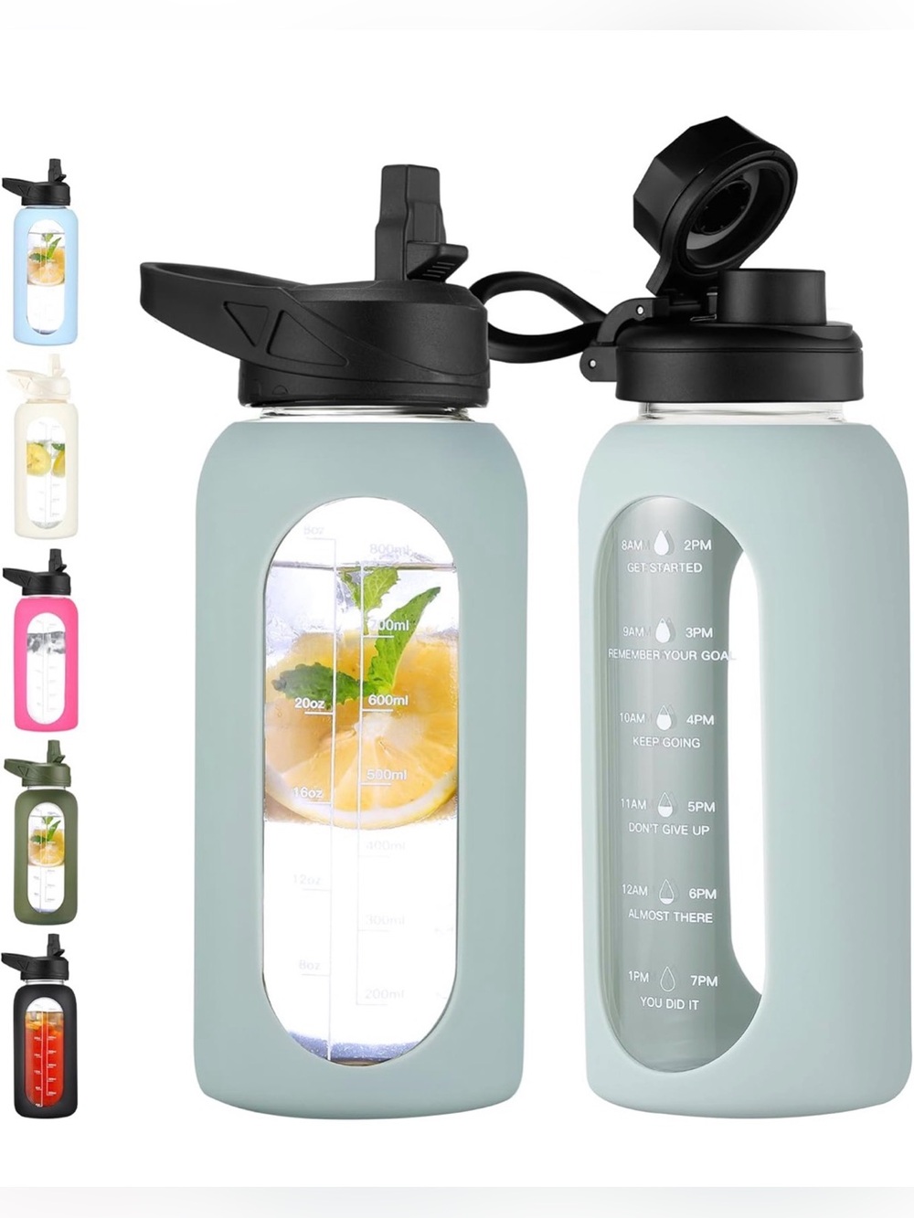 32 oz Glass Water Bottle